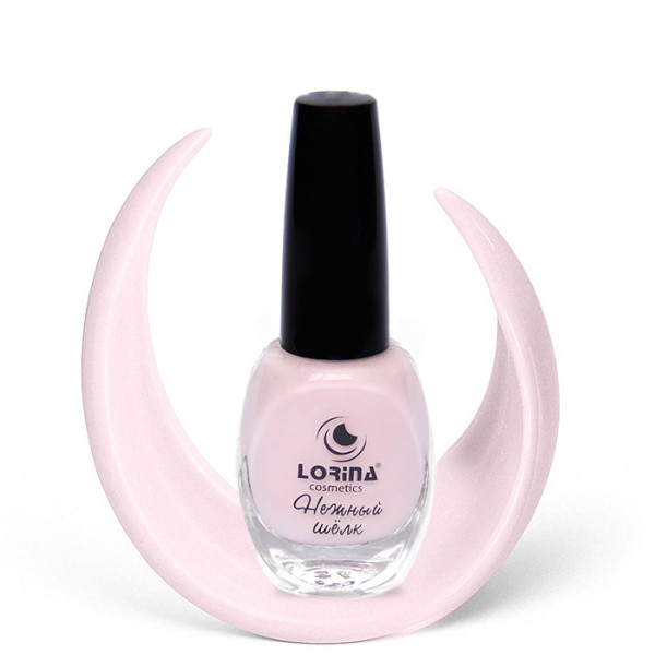 Лак для нігтів глянцевий "Ніжний шовк" 13 ml.